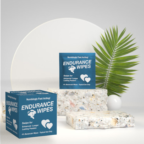 Endurance Wipes - Reduce Premature Ejaculation 4% Benzocaine Wipes