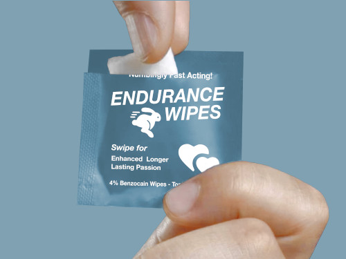 Endurance Wipes Reduce Premature Ejaculation 4 Benzocaine Wipes